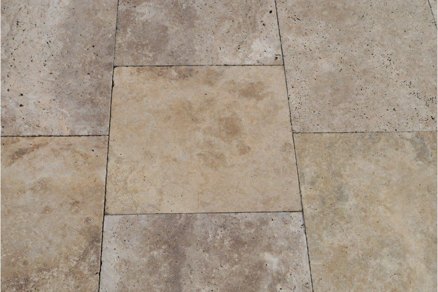 Travertine Noce Machine-Cut & Tumbled