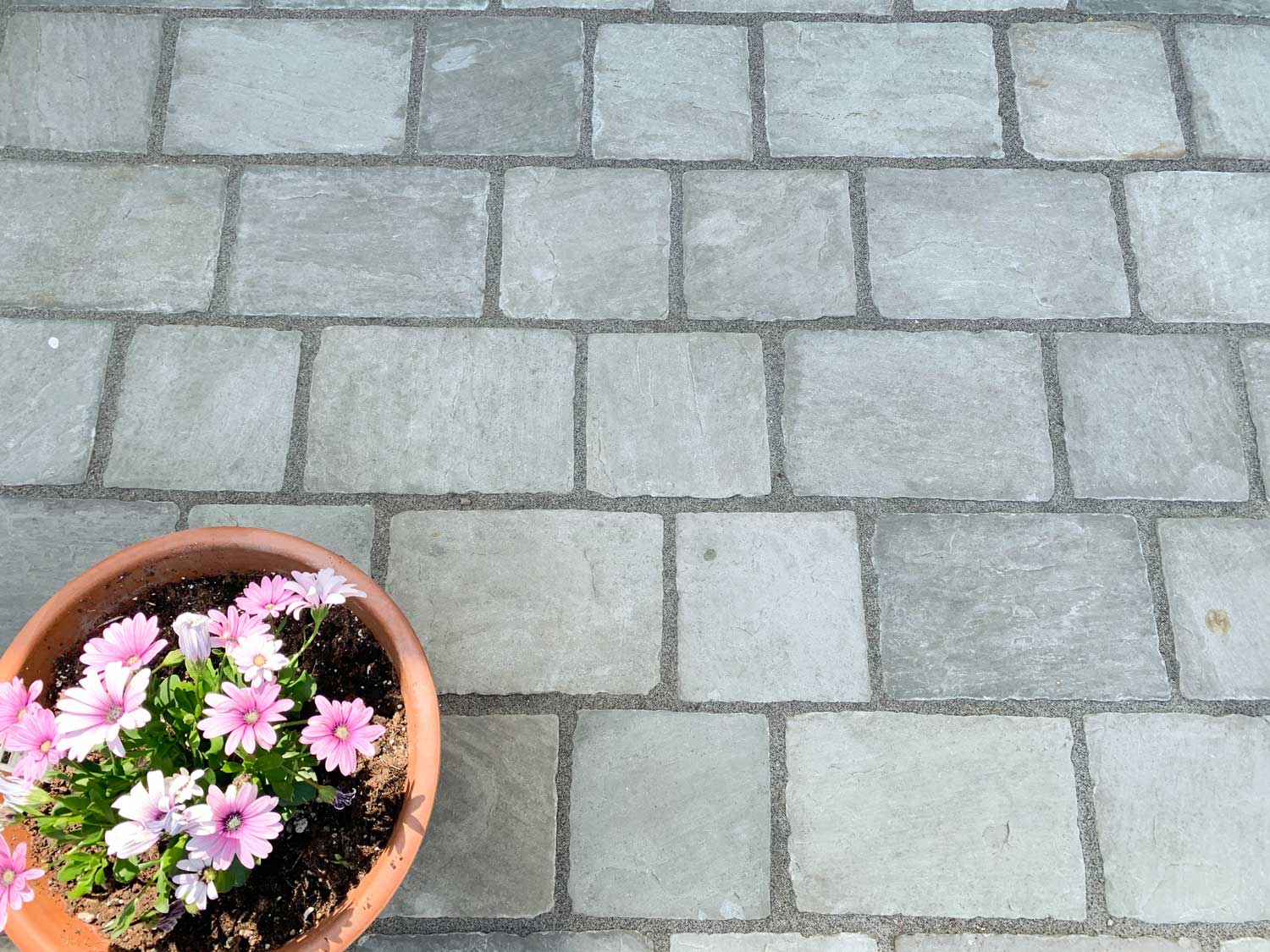 (Sample) - Kandla Grey Tumbled Paver